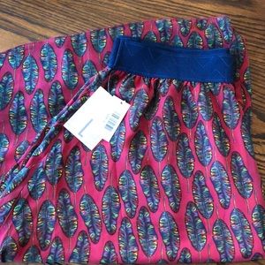 Lula Roe size L Lola Skirt NWT